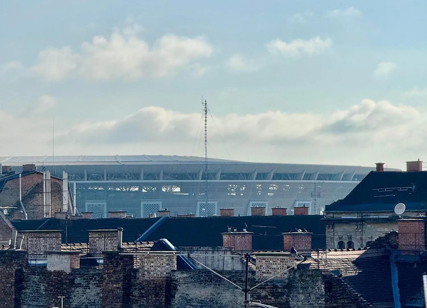Rooftop City Residence With Deep Garage Budapeşte Hostel